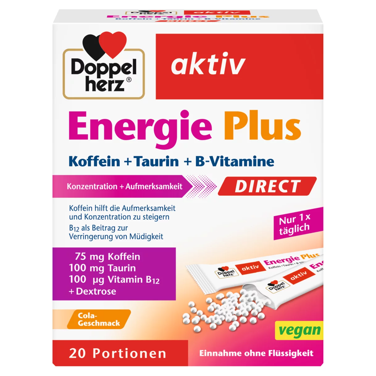 Doppelherz aktiv  Energie Plus DIREKT Prednji pogled